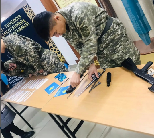 16-желтоқсан - Тәуелсіздік күні мерекесіне орай әскери-патриоттық іс-шара өткізілді.
